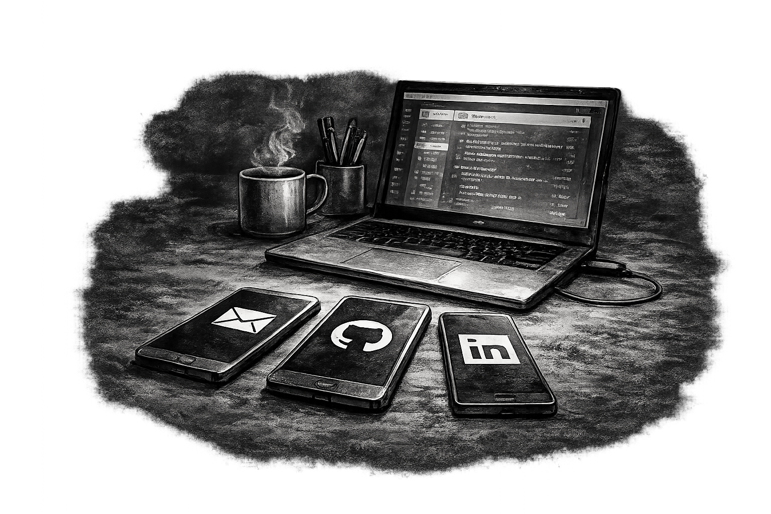 Contact illustration